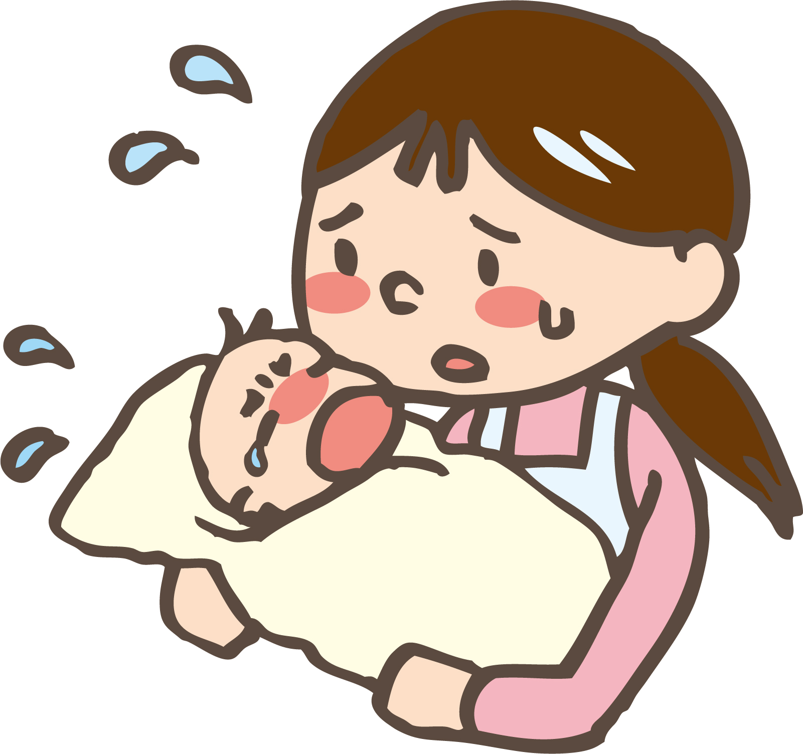赤ちゃんが予防接種の後に熱が出た時の対処とお風呂について 1/2mama